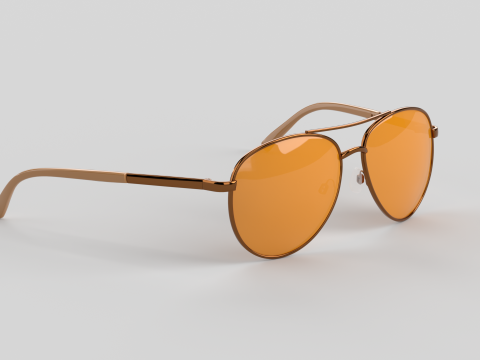 Crux Eyewear Glasses 3D Model