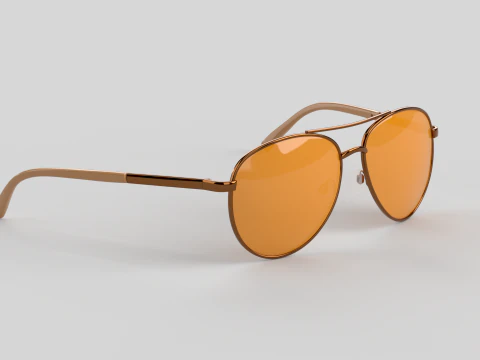 Crux Eyewear Glasses 3D Model