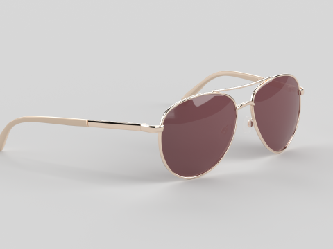 Crux Eyewear Glasses 3D Model