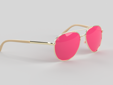 Crux Eyewear Glasses 3D Model
