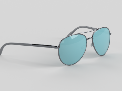 Crux Eyewear Glasses 3D Model