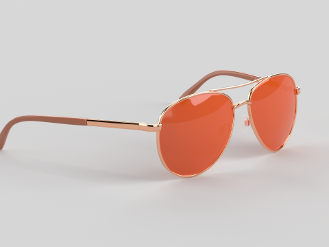Crux Eyewear Glasses 3D Model
