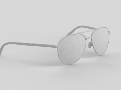 Crux Eyewear Glasses 3D Model