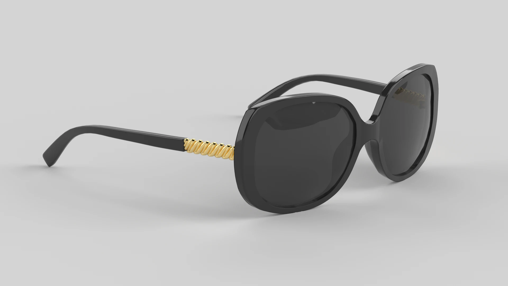 Ninewest Eyewear Glasses 3D Model .c4d .max .obj .3ds .fbx .stl .blend 