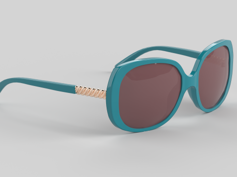Ninewest Eyewear Glasses 3Dモデル