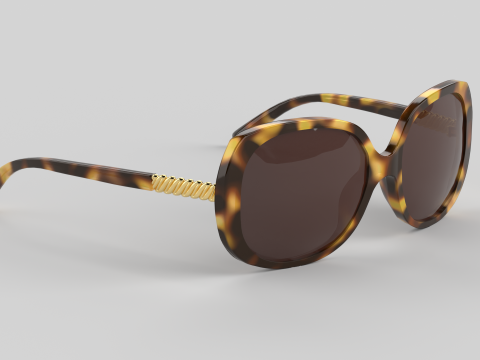 Ninewest Eyewear Glasses 3Dモデル