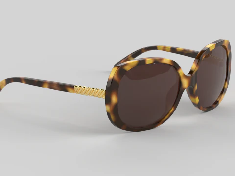 Ninewest Eyewear Glasses 3D Model