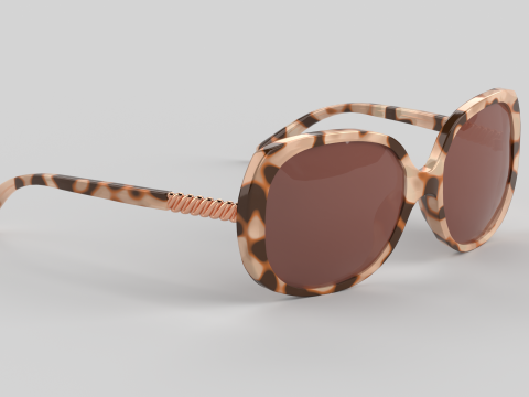 Ninewest Eyewear Glasses 3Dモデル