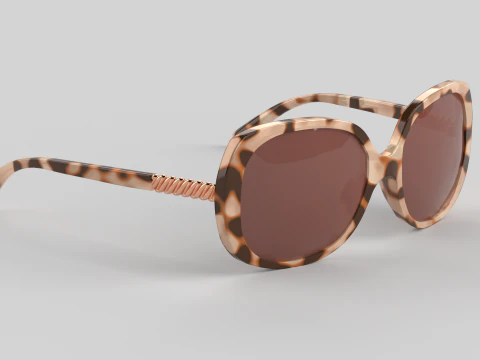 Ninewest Eyewear Glasses 3D Model