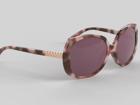 Ninewest Eyewear Glasses 3D Model