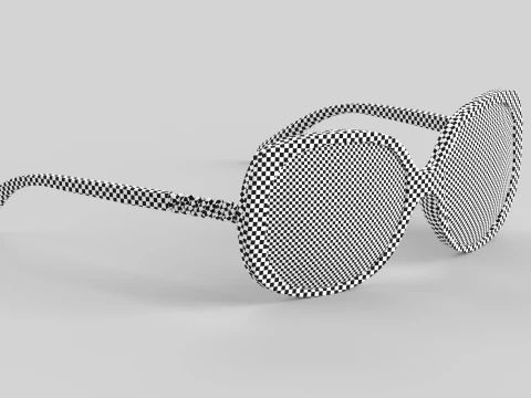 Ninewest Eyewear Glasses 3D Model