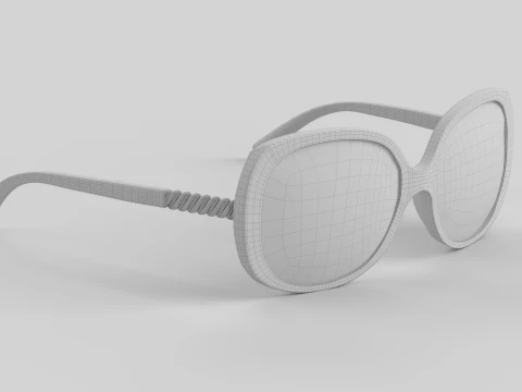Ninewest Eyewear Glasses 3D Model