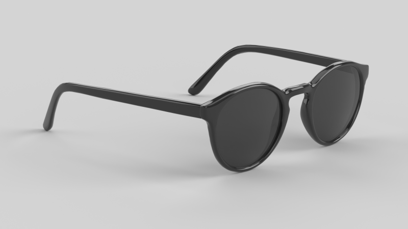 Trendy Eyewear Glasses 3Dモデル .c4d .max .obj .3ds .fbx .stl .blend