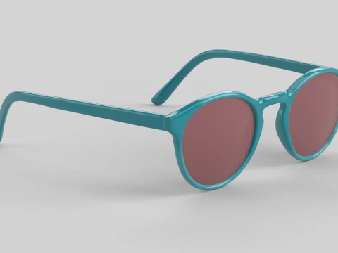 Trendy Eyewear Glasses 3D Model