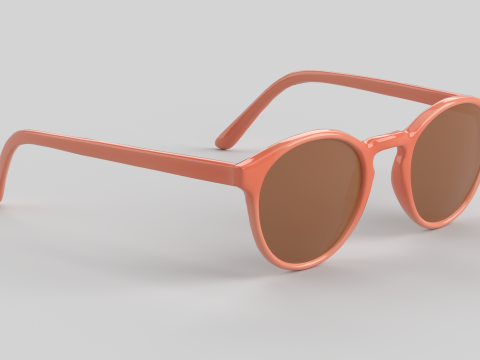 Trendy Eyewear Glasses 3Dモデル