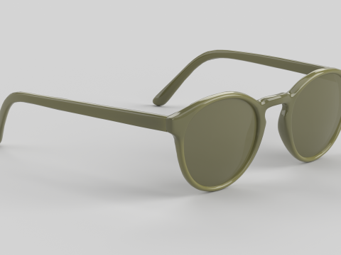 Trendy Eyewear Glasses 3Dモデル