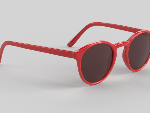 Trendy Eyewear Glasses 3Dモデル