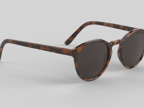 Trendy Eyewear Glasses 3Dモデル