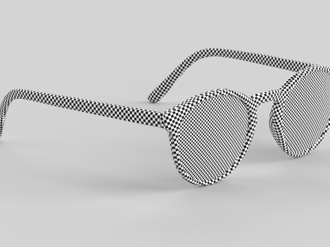 Trendy Eyewear Glasses 3Dモデル