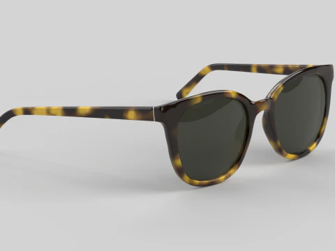 Cateye Eyewear Glasses 3D Model