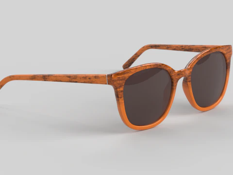 Cateye Eyewear Glasses 3D Model