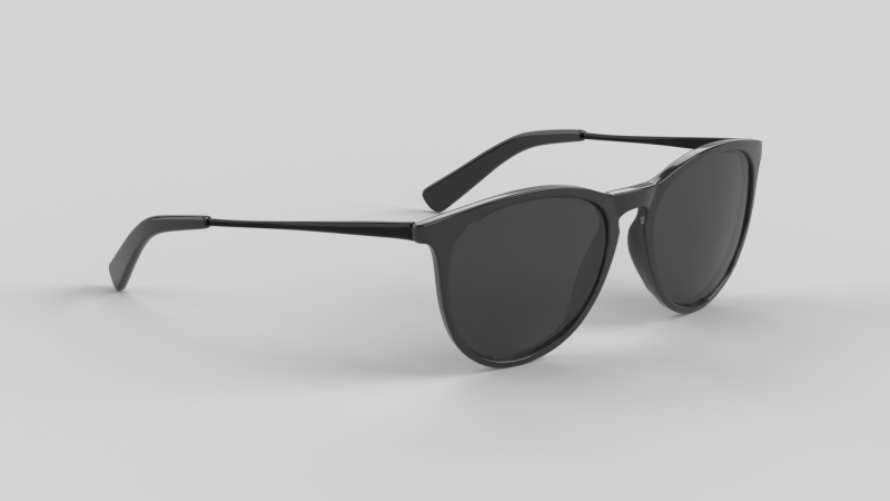 Pilot Eyewear Glasses 3D Model .c4d .max .obj .3ds .fbx .stl .blend 