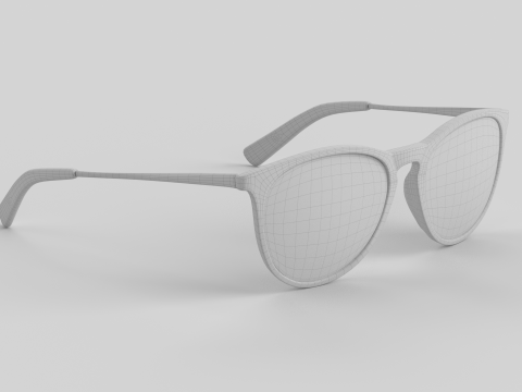 Pilot Eyewear Glasses 3D Model
