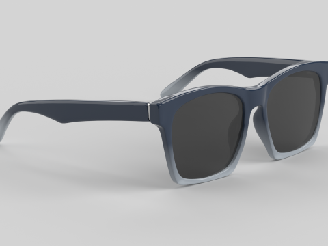 Rasha Eyewear Glasses 3D Model