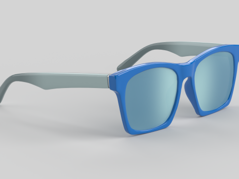 Rasha Eyewear Glasses 3D Model