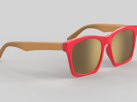 Rasha Eyewear Glasses 3D Model