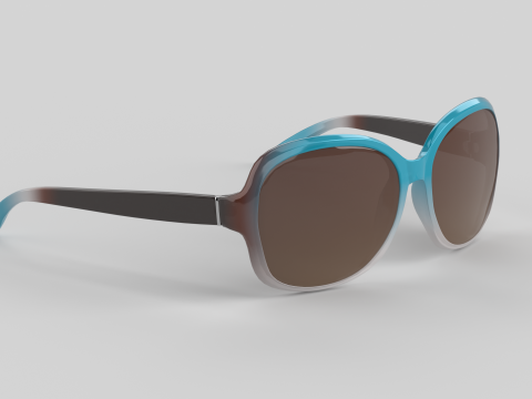 Birdie Eyewear Glasses 3D Model