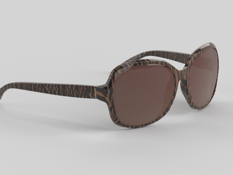 Birdie Eyewear Glasses 3D Model