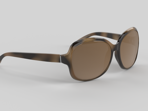 Birdie Eyewear Glasses 3D Model