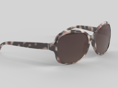 Birdie Eyewear Glasses 3D Model