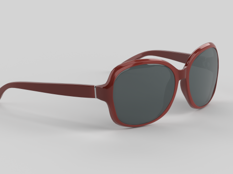 Birdie Eyewear Glasses 3D Model