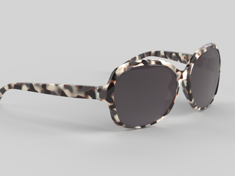 Birdie Eyewear Glasses 3D Model