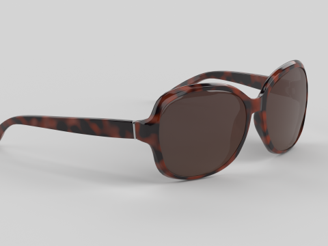 Birdie Eyewear Glasses 3D Model