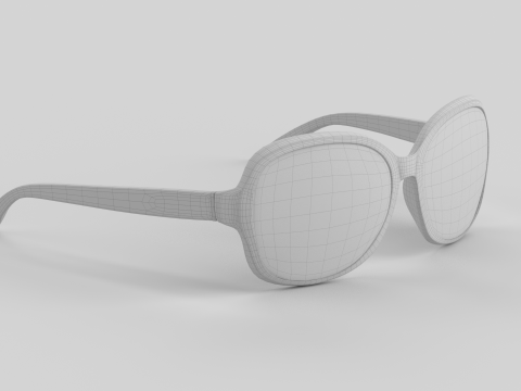 Birdie Eyewear Glasses 3D Model