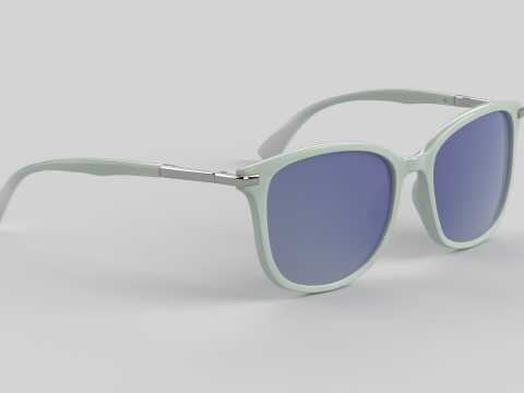 Тонкі окуляри 3D Модель