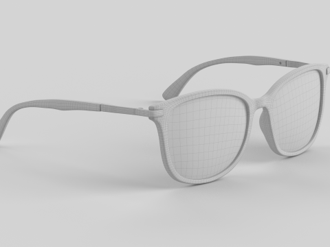 Тонкі окуляри 3D Модель