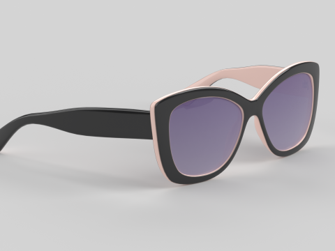 Gloss Eyewear Glasses 3D Model