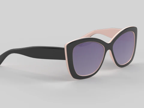 Gloss Eyewear Glasses 3D Model