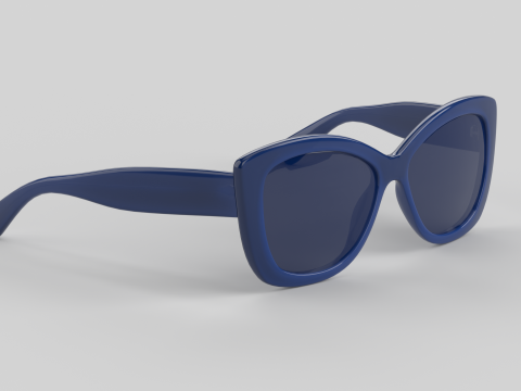 Gloss Eyewear Glasses 3D Model