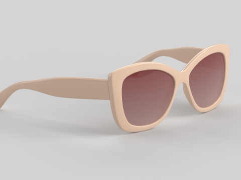 Gloss Eyewear Glasses 3D Model