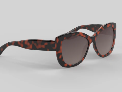 Gloss Eyewear Glasses 3D Model