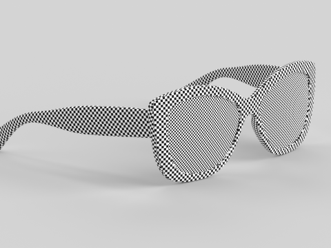 Gloss Eyewear Glasses 3D Model