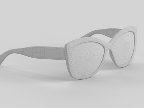Gloss Eyewear Glasses 3D Model