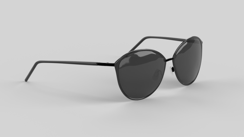 Macie Eyewear Glasses 3D Model .c4d .max .obj .3ds .fbx .stl .blend 