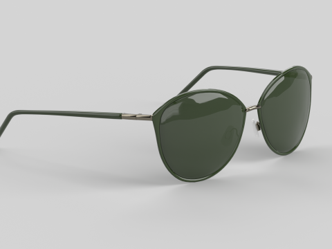 Macie Eyewear Glasses 3D Model
