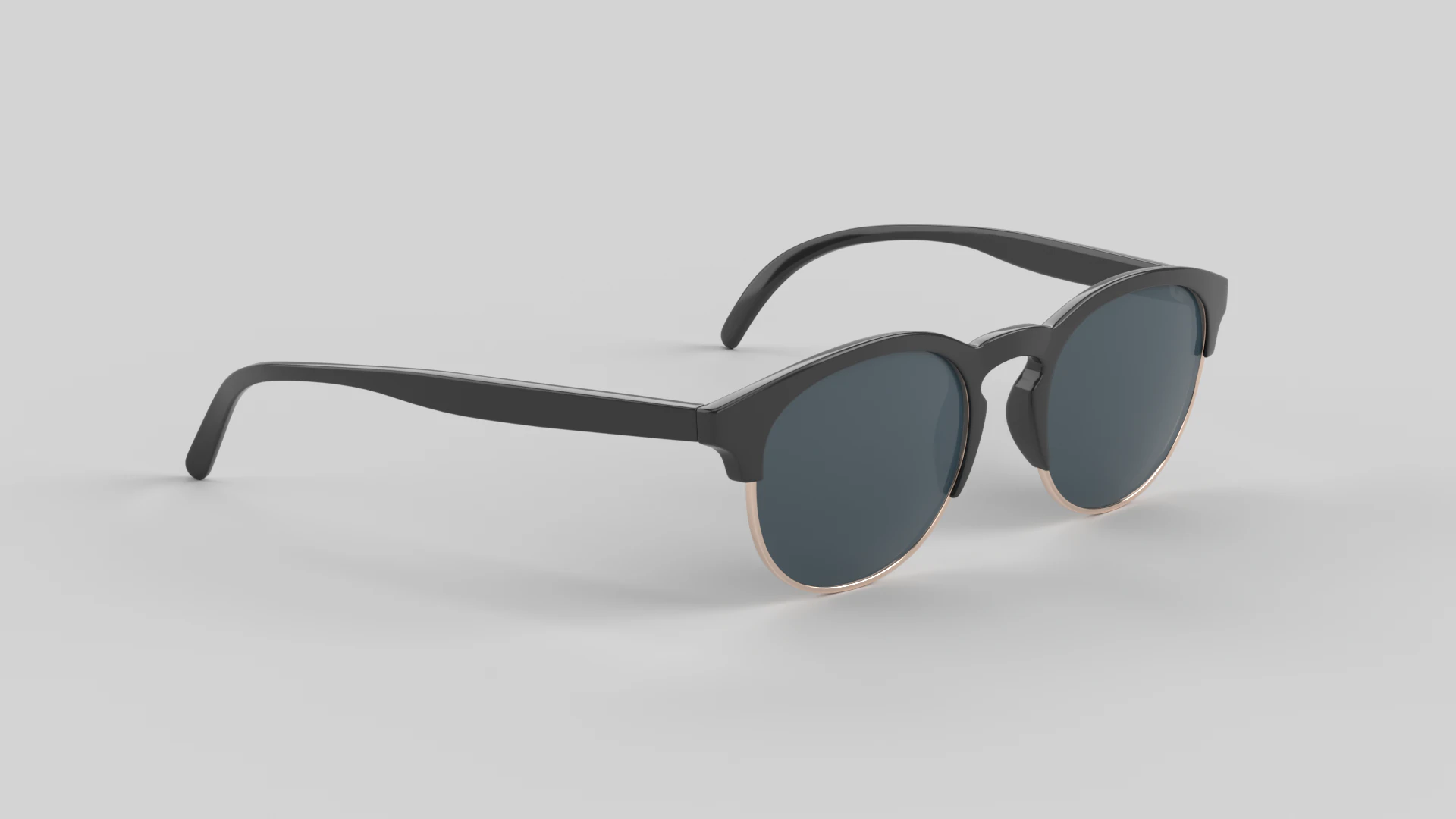 Avila Eyewear Glasses 3D Model .c4d .max .obj .3ds .fbx .stl .blend 